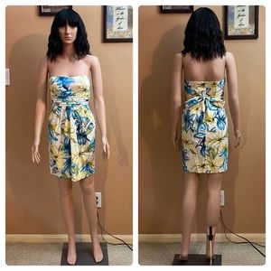 Mini Strapless Halter Dress